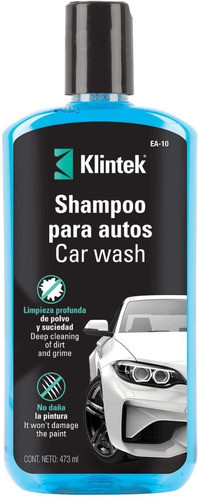 Shampoo Para Autos 473ml Klintek Ea-10 0