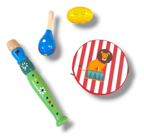 Kit Musical Tiny 4 Instrumentos Cocolate Toys 0