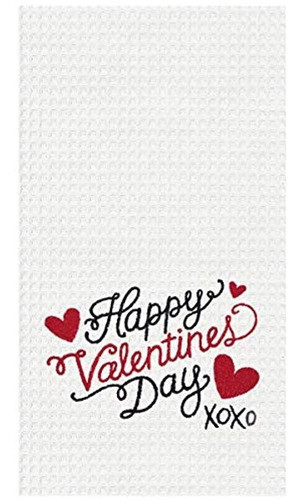 Cyf Home San Valentin Amor Romance Xoxo Bordado Gofre Tejid 0