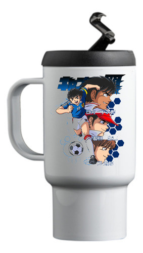 Jarro Termico - Supercampeones - Oliver Atom - Benji - Steve 0