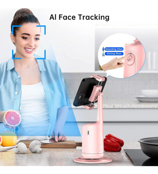 Soporte Para Teléfono De Seguimiento Automático, Trípode De 1 Soporte Para Teléfono De Seguimiento Automático, Trípode De 1