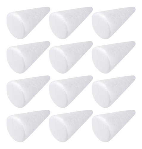 Pretyzoom Conos Decorativos Boda 6 Pulgadas Blanco Conos Esp 0