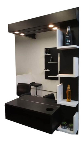 Peluqueria Todo En Repisas Estantes Espejos Modernos 0