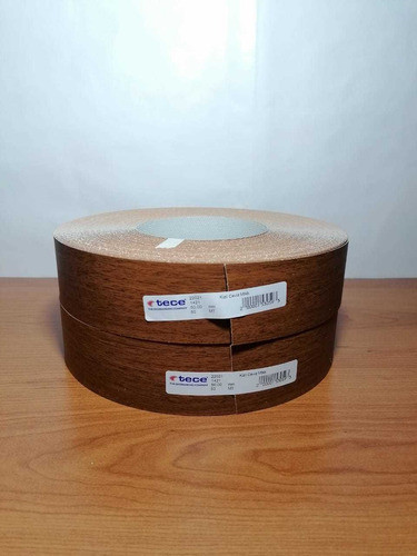 Tapacanto Melamina Cedro De 50 Mm X 50 Mts Con Pegamento 1