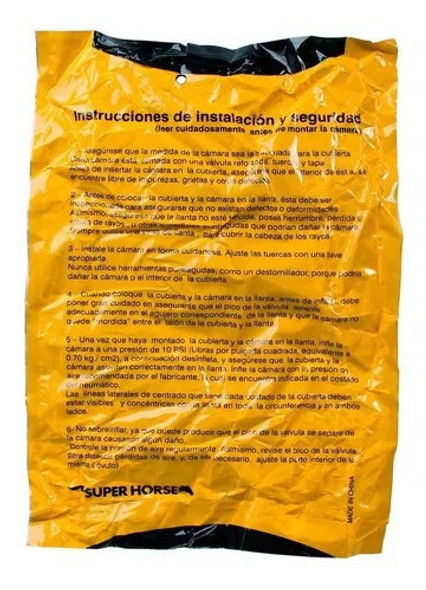 Camara Gilera Smash Rr 125 2.50 2.75 17 Caucho Natural 1