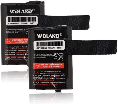 2 Baterias Para Motorola  Kebt-086-c 0