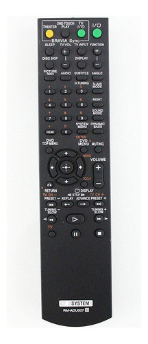 Control Para Sony Av System Dav-tz13 0