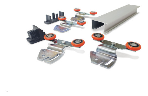Kit Herrajes Placard 2 Puertas | Ducasse Ducloset Doble 2mts 0