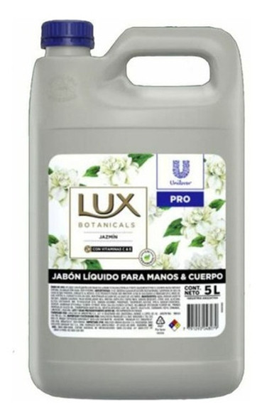 Jabon Liquido Para Manos Y Cuerpo Lux 5l Jazmin X 4 U 0 Jabon Liquido Para Manos Y Cuerpo Lux 5l Jazmin X 4 U 0