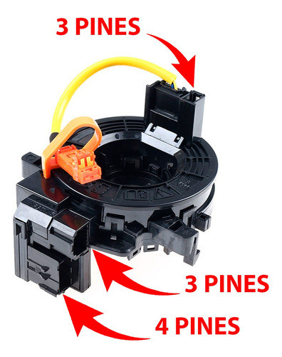 Cable Espiral Cinta Airbag Para Toyota Hilux Sin Comandos 1