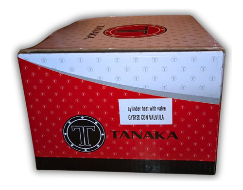 Tapa De Cilindro Completa C/valvulas Cg125/gs/speed Tanaka 1