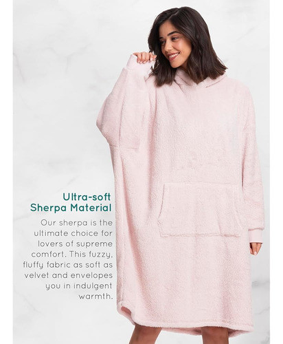 Mad Dog Sherpa Sudadera Con Capucha De Manta Portátil Para M 1