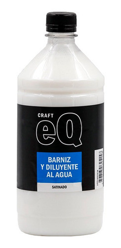 Eq Arte Barniz Y Diluyente 1000 Cc Satinado 0