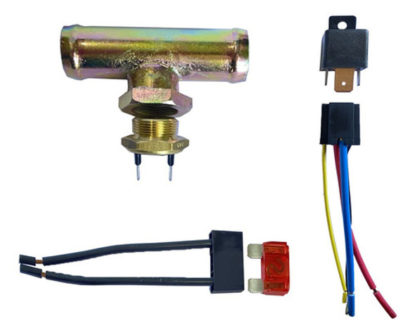 Kit Reforma Bulbo De Electro + Relay + Ficha + Fusible 9287 0