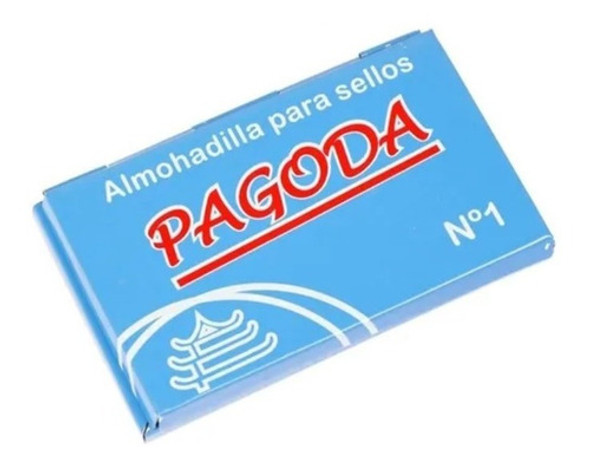 Almohadilla Pagoda Nº 1 (5,5 X 10cm) X12 Unidades 0