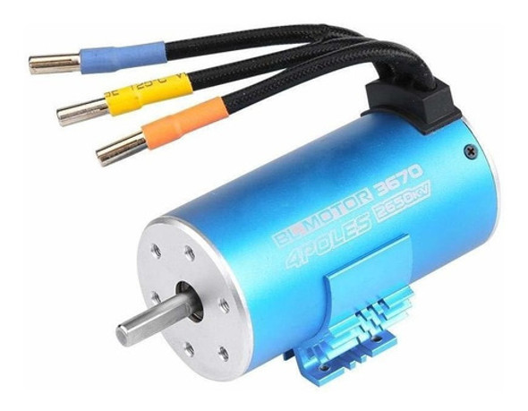 Vgeby1 Rc Brushless Motor, 4 Pole 12 Slot Waterproof Brushle 1