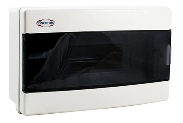 Caja P/ Termica Aplicar 8 Bocas C/puerta Luxury Conextube 1