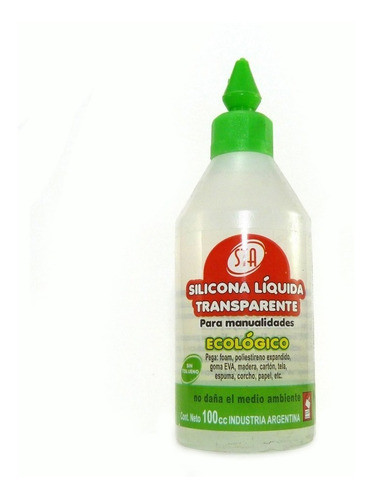 Silicona Liquida Transparente Ecologica 100 Grs  Kaosimport 0