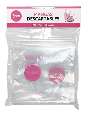 Manga Para Decorar Descartable Parpen Nº 12. 17x30cm X 12 U. 1