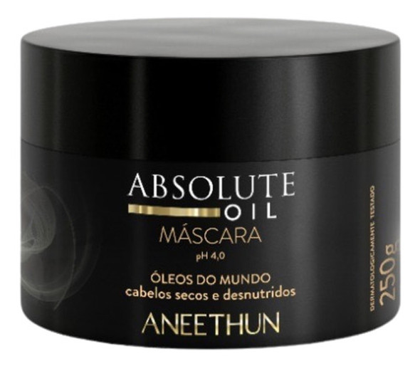 Máscara Capilar Aneethun Absolute Oil 250g - Cabelos Secos 0