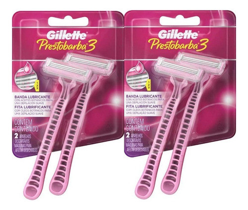 Gillette Maquina De Afeitar Para Mujer Descartable X 4 Unid. 0