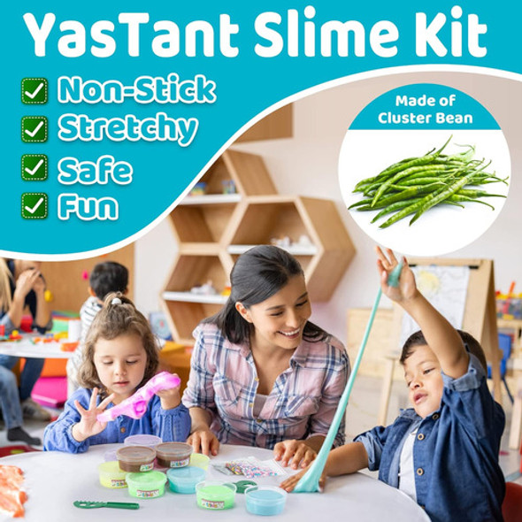 Kit De Slime Esponjoso Para Niños, Relieve De Estrés 1 Kit De Slime Esponjoso Para Niños, Relieve De Estrés 1