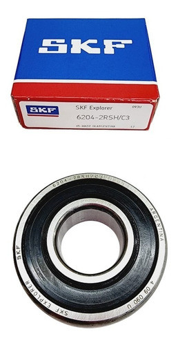 Ruleman Rodamiento Skf 6204 2rsh C3 47x20x14 Lavarropa Drean 0