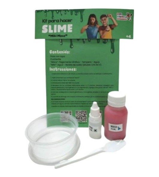 Combo X5 Kit Slime Miki Moco Juego De Experimentos Ciencia 0