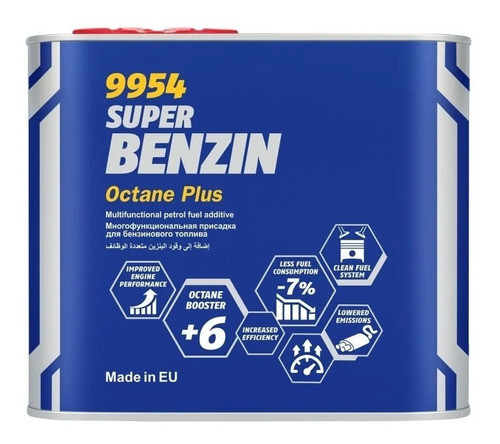 Elevador De Octanaje Mannol Super Benzin 9954 Octane Plus 0