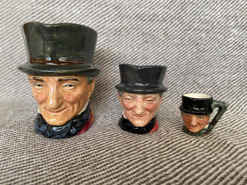 Tres Jarras Inglesas Royal Doulton John Peel Excelenteestado 0