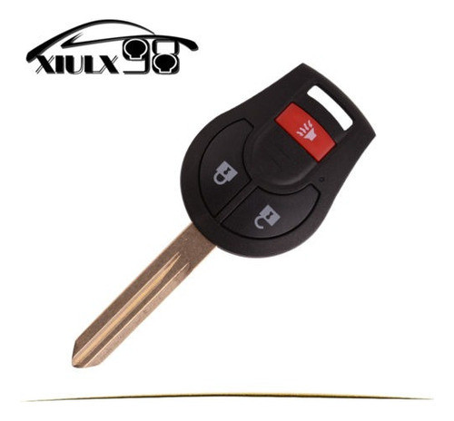 1pc Nueva Entrada Cabeza Remota Sin Llave Llave Fob Transmis 1
