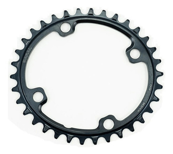 Plato Ovalado De Mtb Baral Bcd 104 38 T Offset 0 - Solo Bici 0