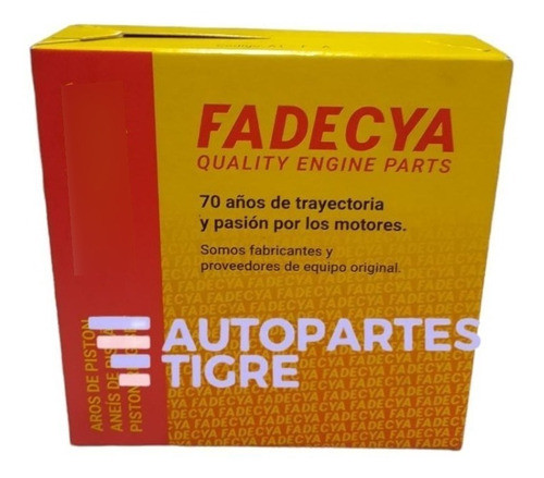 Juego De Aros P/ Volkswagen Gol-senda-saveiro 1.6 D 8v (fad) 0