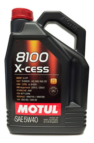 Motul 8100 Xcess Envio 0