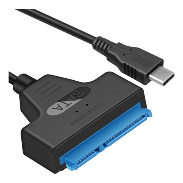 Adaptador Cable Usb-c A Sata Disco Hdd Ssd 2.5 Pc Mac Usbc 0