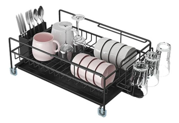 Escurridor De Platos Para Encimera De Cocina, 1 Escurridor De Platos Para Encimera De Cocina, 1