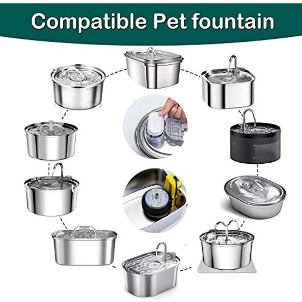 Reouesto Filtros De Agua Paa Fuente De Agua Para Perros Gato 1 Reouesto Filtros De Agua Paa Fuente De Agua Para Perros Gato 1