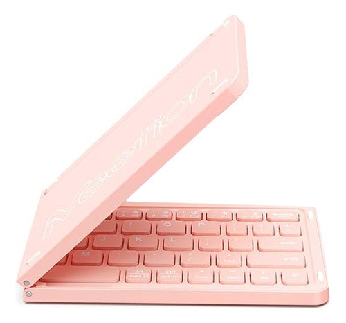 Teclado Inalambrico Bt Btk001 Bk Mini Meetion - Rosado 1