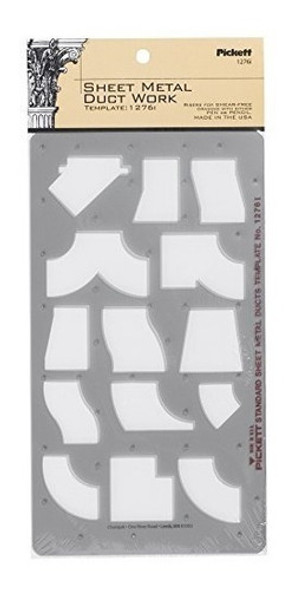 Pickett Sheet Metal Duct Work Template (1276i) Technical 0