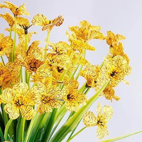 Flores Artificiales Realistas Decoracion Jardin Hogar - Yell 1