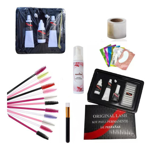 Kit Permanente + Kit Laminado Original Lash + Accesorios 1