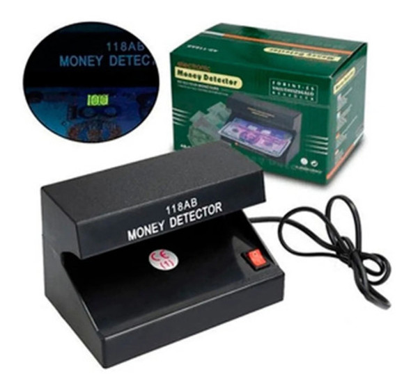 Detector Billetes Falsos Portatil Luz Ultravioleta Dolares 0