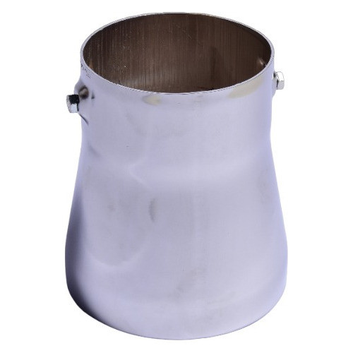 Cola Caño Escape 5 Pulgada Recta Cromada Fabbof 138tc035 0