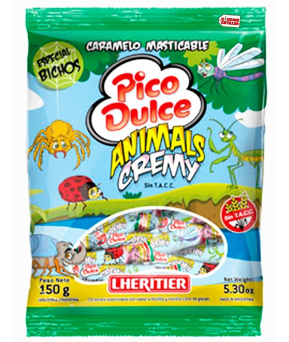 Caramelos Largo Pico Dulce Animals Cremy 143 U Lheritier-cc 0