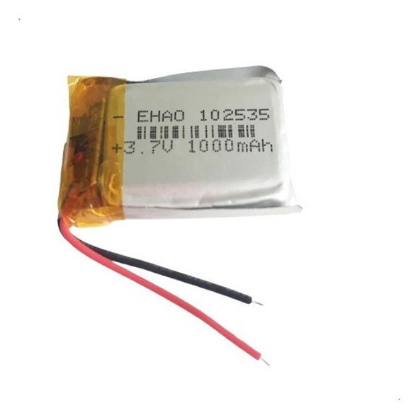 Bateria 3.7v 1000mah 102535 35x25x10mm 0