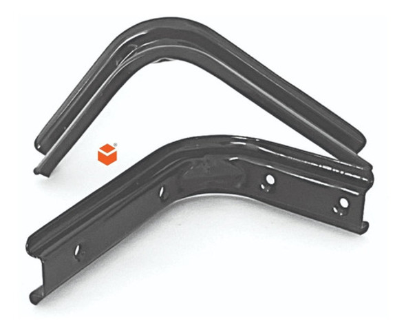 Soporte Mensula Bracket Estantes - 250mmx300mm (negro X1) 1