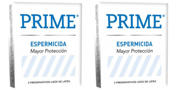 Prime Espermicida  Kit X2 Preservativos X3un 0 Prime Espermicida  Kit X2 Preservativos X3un 0