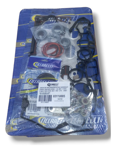 Descarbonizacion C/reténes Y Bulones Tracker Sonic Cruze 16v 1