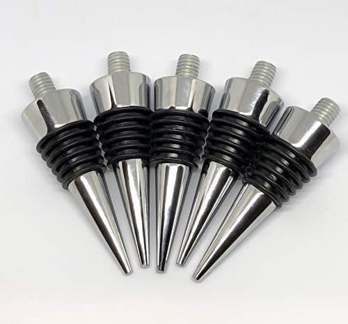 Kit De Tapón De Botella De Cono De Cromo Para Madera Que Da 0