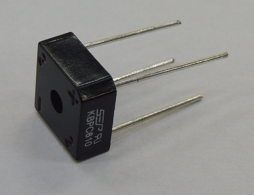 Br610 Puente Rectificador 6 Amp 1000v (kbpc610) Pack X 5 Pcs 1